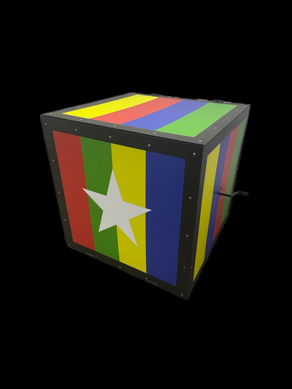 Payaso en la caja