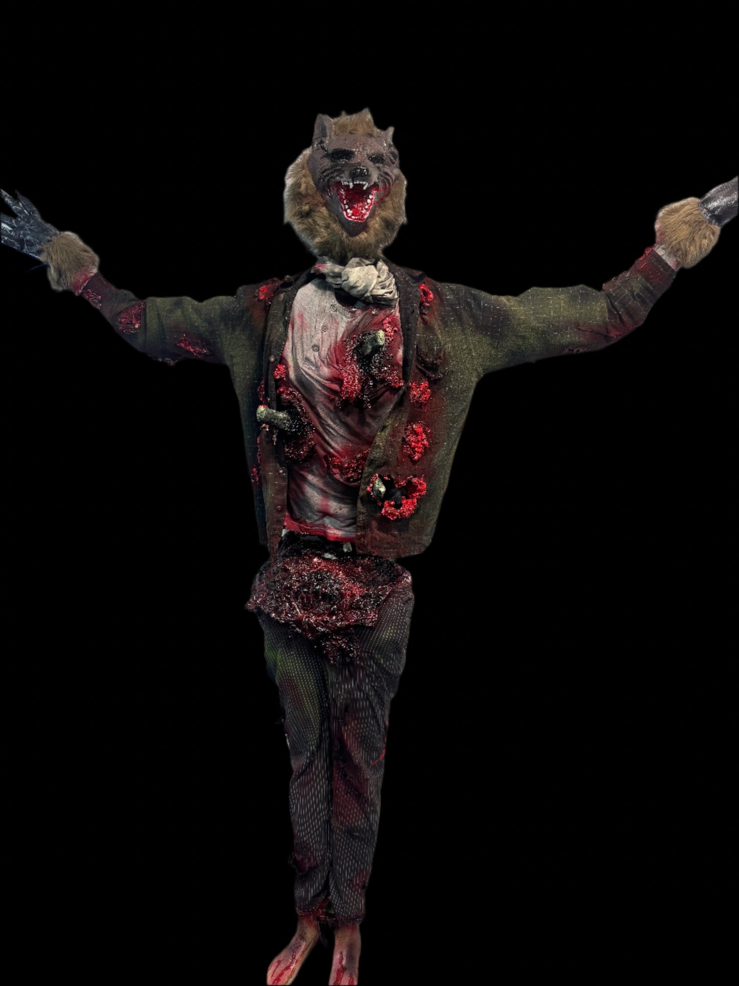 Animatronic pneumatic horror Werewolf